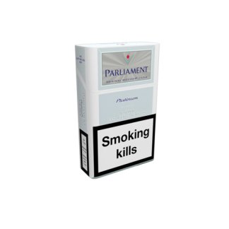 Пачка сигарет Parliament Platinum Duty Free